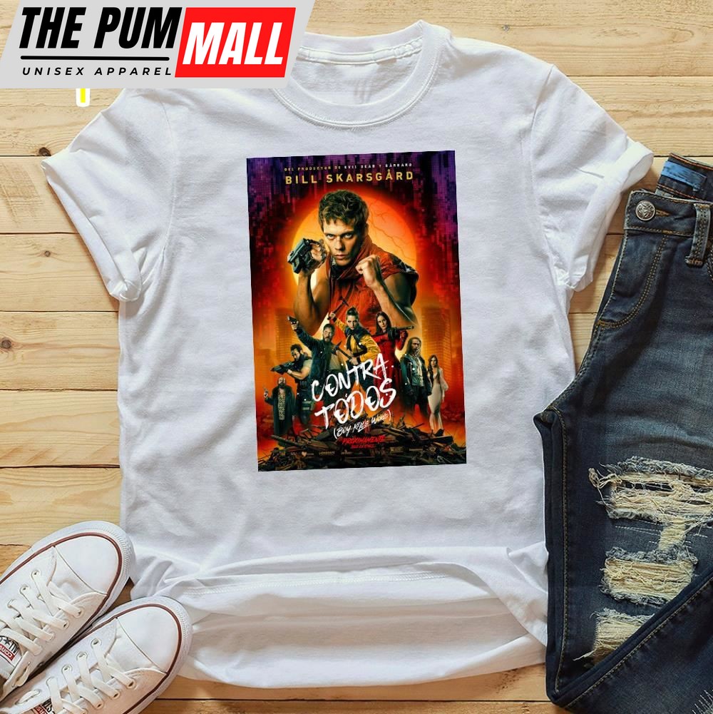 Boy Kills World Movie 2025 Poster White T-Shirt