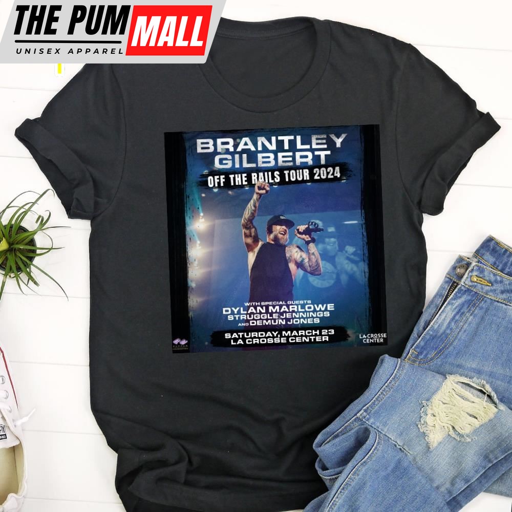 Brantley Gilbert Off The Rails Tour 2025 Shirt Unisex