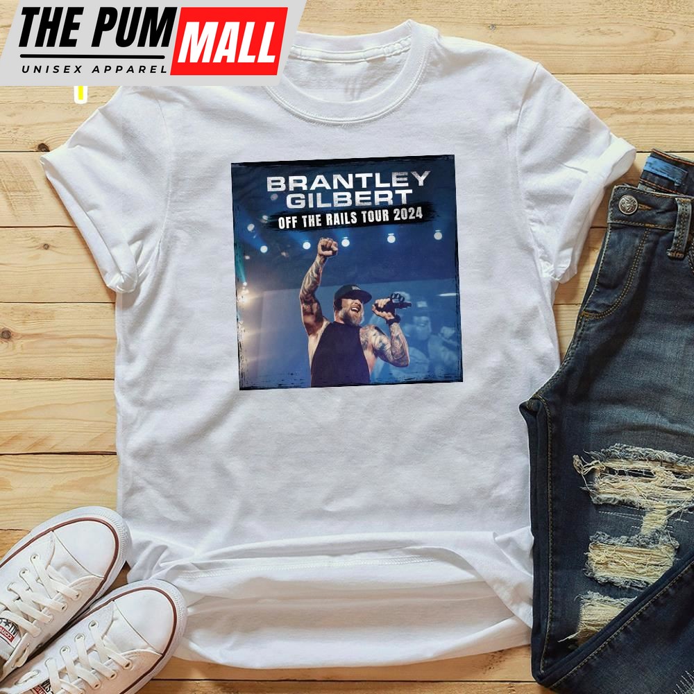 Brantley Gilbert Off The Rails Tour 2025 T-Shirt