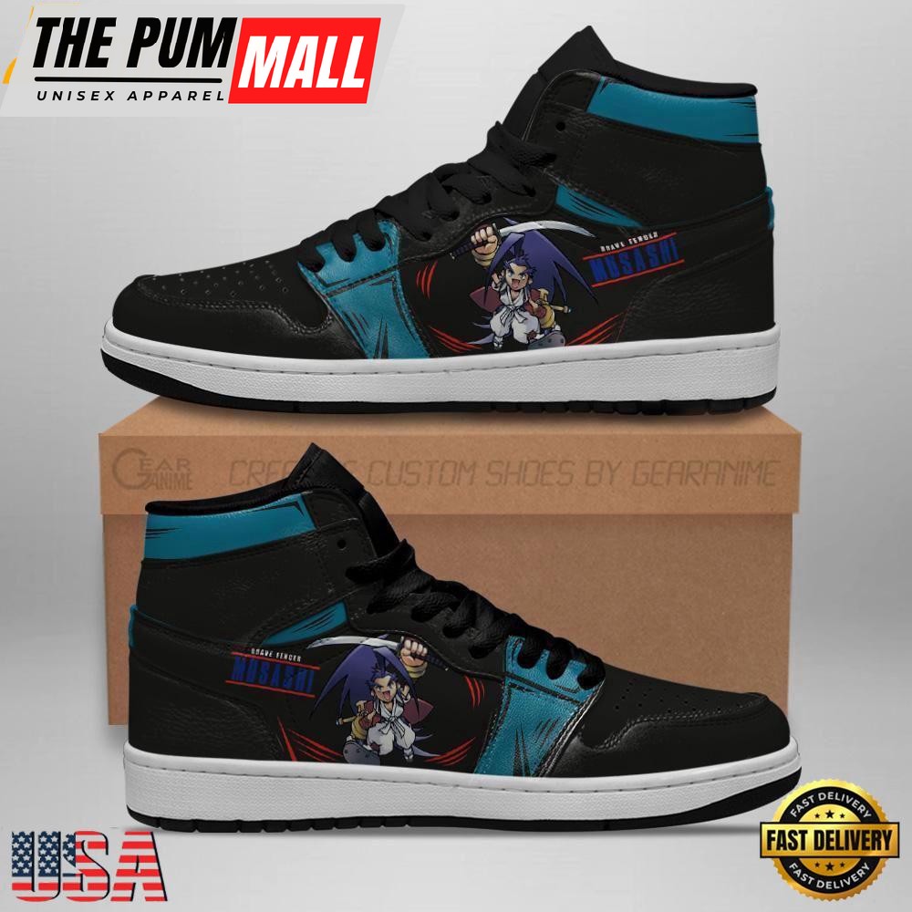 Brave Fencer Musashi Black Theme Gamer Air Jd Shoes Sport Sneakers