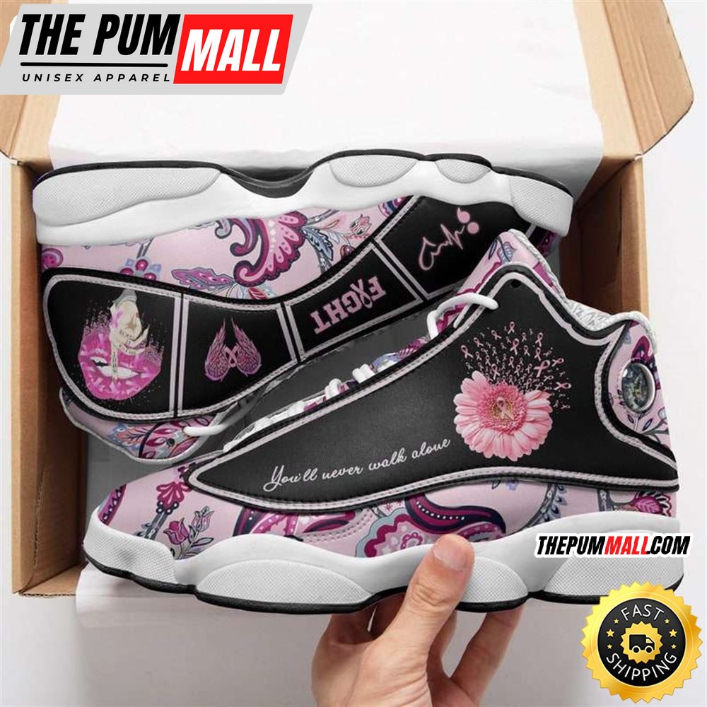 Breast Cancer Awareness You’ll Never Walk Alone Air JD13 Shoes