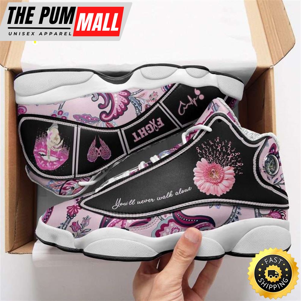 Breast Cancer Awareness You’ll Never Walk Alone Air JD13 Shoes