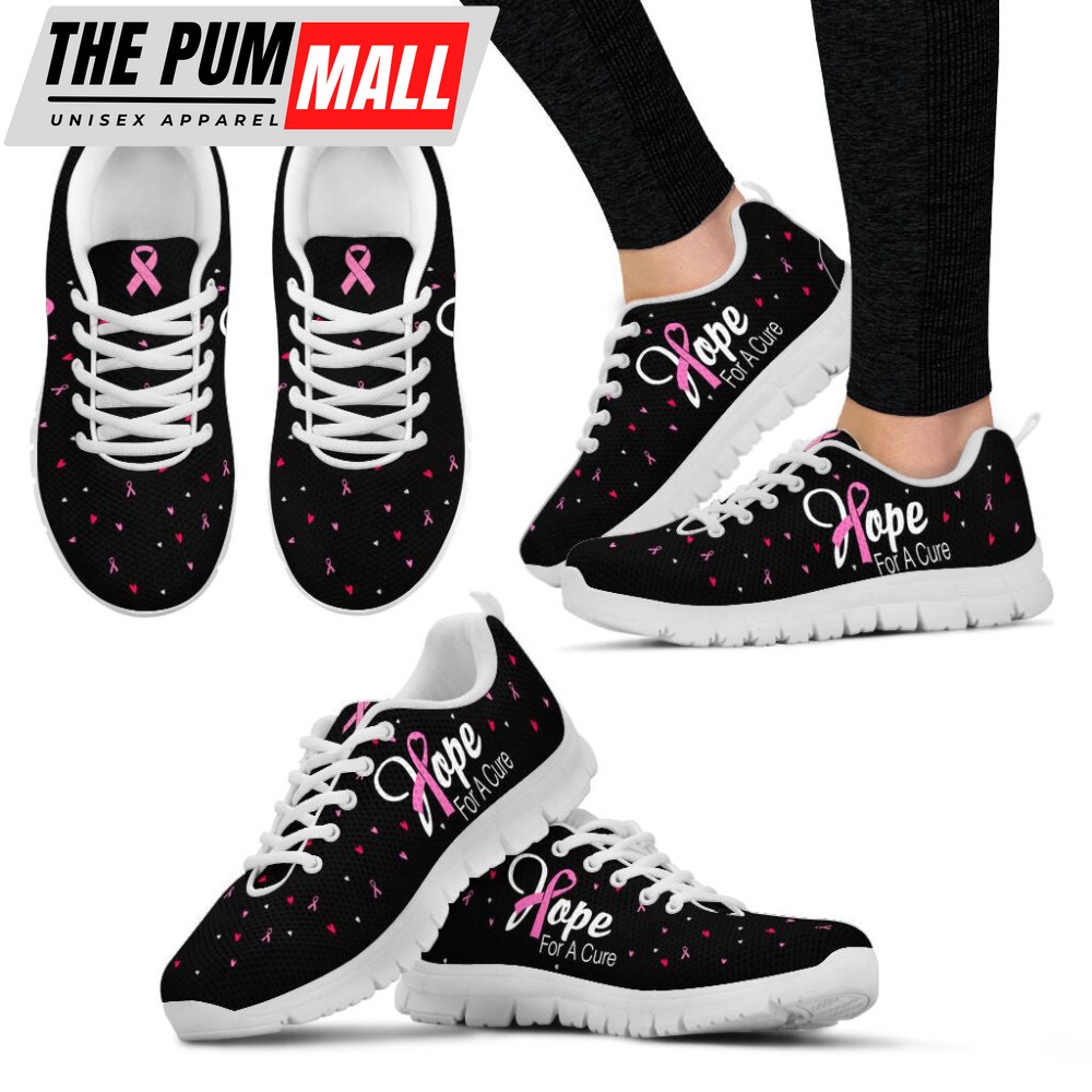 breast-cancer-shoes-hope-for-a-cure-sneaker-walking-shoes-best-gift-for-men-and-jl2m65al Breast Cancer Shoes Hope For A Cure Sneaker Walking Shoes, Best Gift For Men And Women