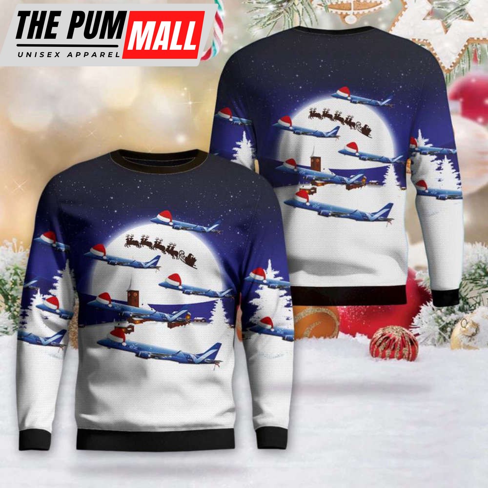 Breeze Airways Embraer 190-200LR Christmas Sweater 3D Gift For Christmas