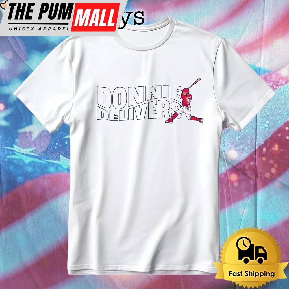Brendan Donovan Baseball Donnie Delivers Quote Sports Graphic T-Shirt