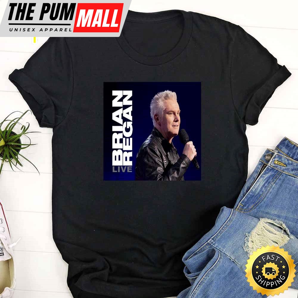 Brian Regan Live Torrington,Ct Tour 2025 Black T-Shirt