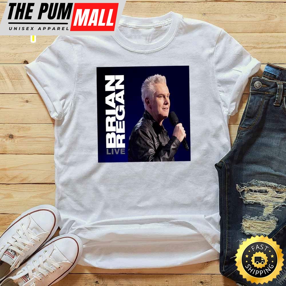 Brian Regan Live Torrington,Ct Tour 2025 White T-Shirt