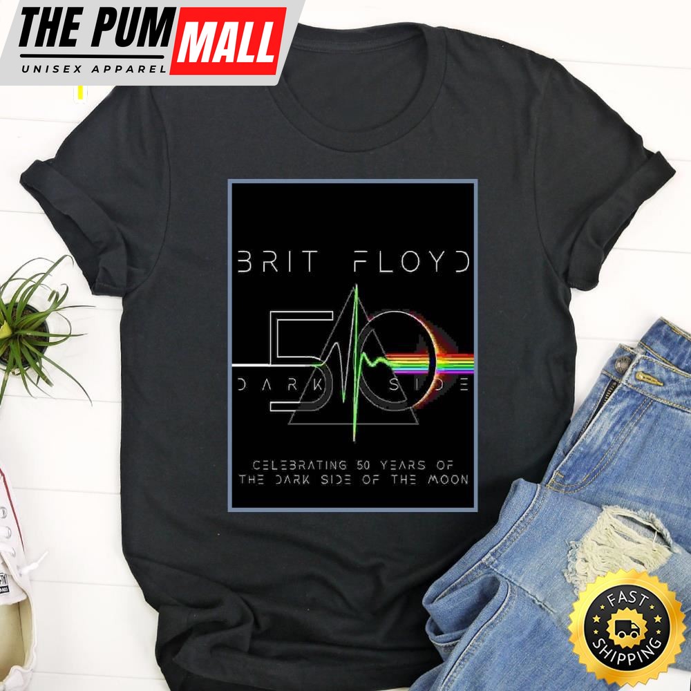 Brit Floyd 50 Dark Side Tour 2025 Unisex Shirt