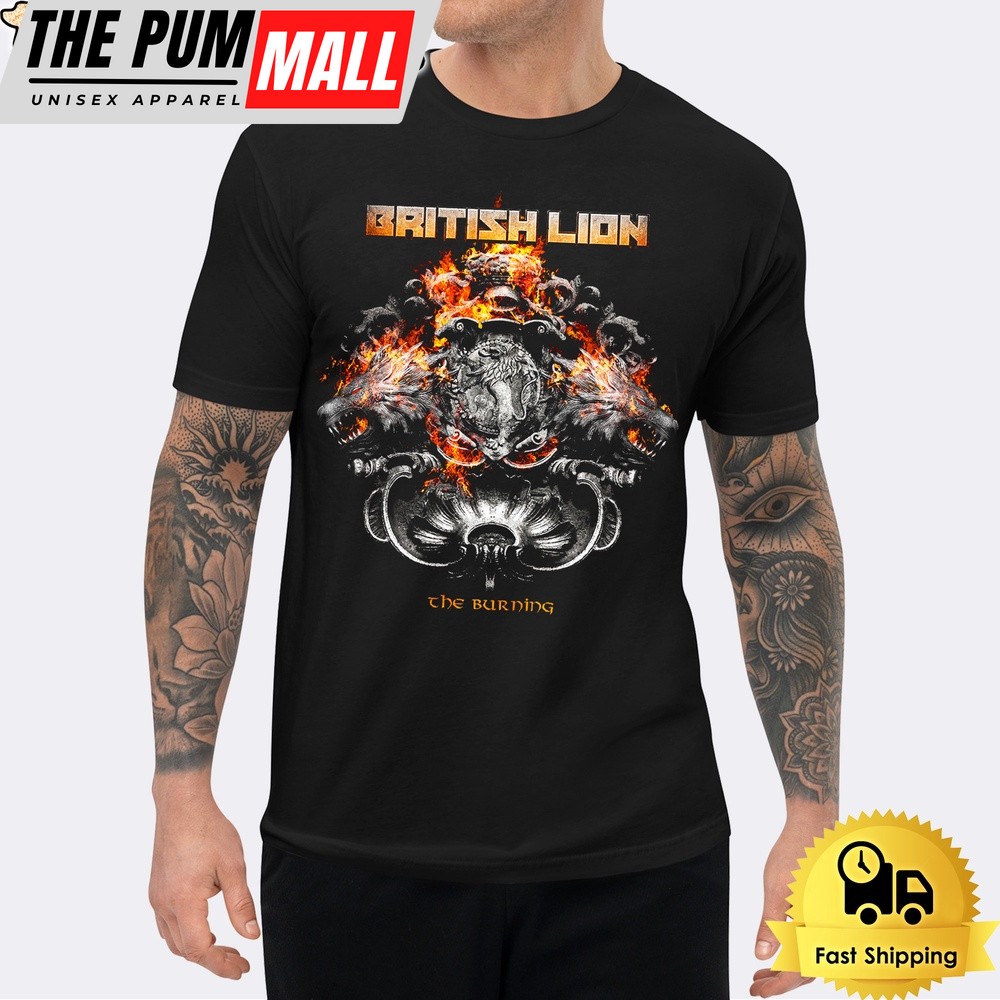 British Lion The Burning Album Unisex T-Shirt