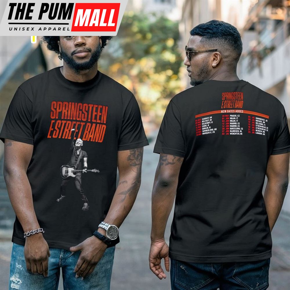 Bruce Springsteen 2024 World Tour T-Shirt