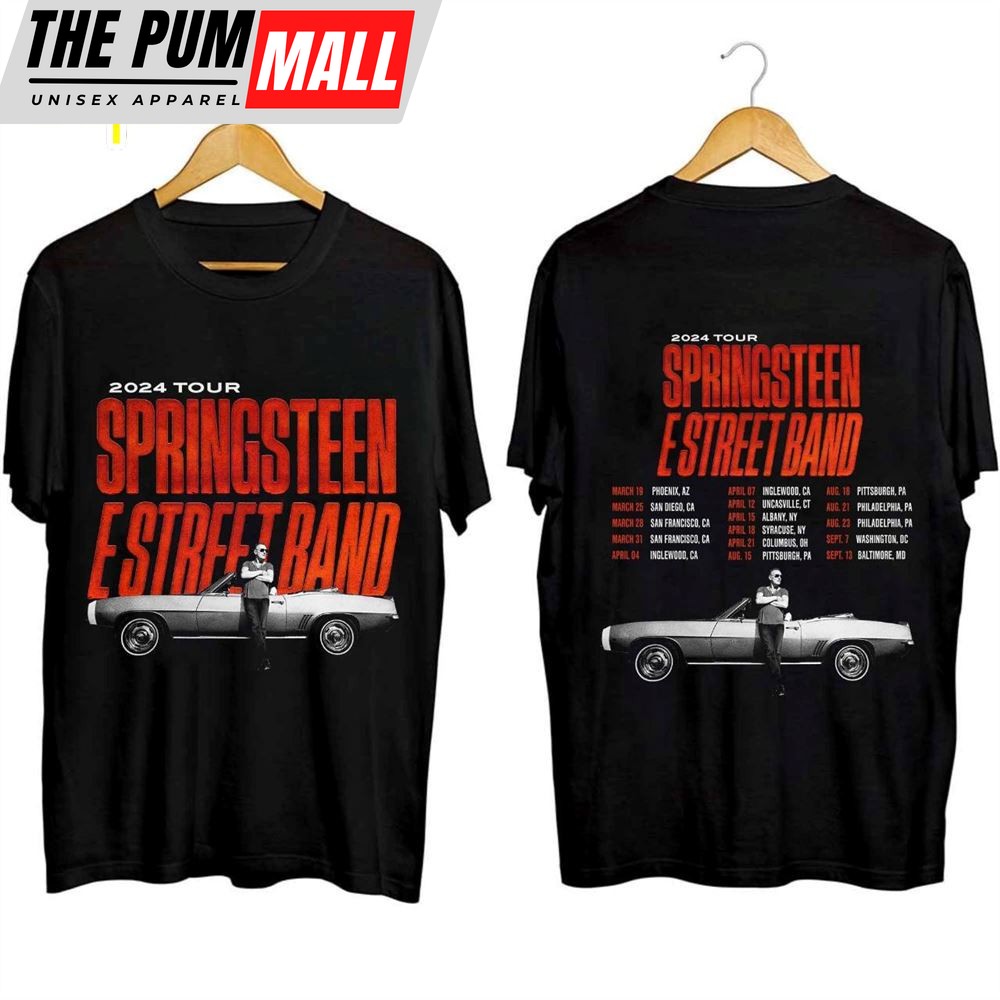 Bruce Springsteen & The E Street Band Rescheduled US T-shirt
