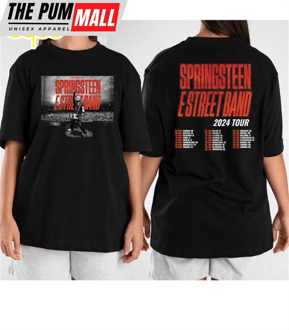 Bruce Springsteen und E Street Band UK And Europe Tour 2024 Shirt