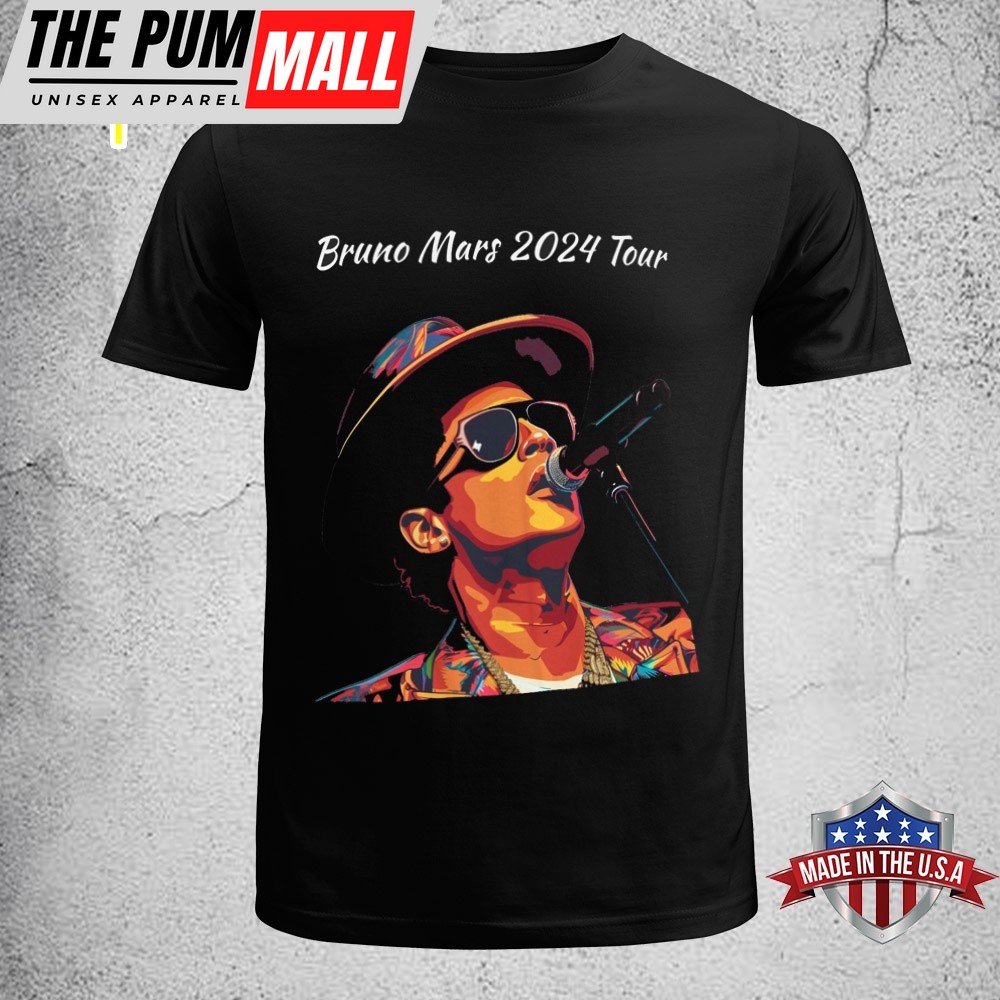 Bruno Mars 2025 Tour Music Unisex T-Shirt