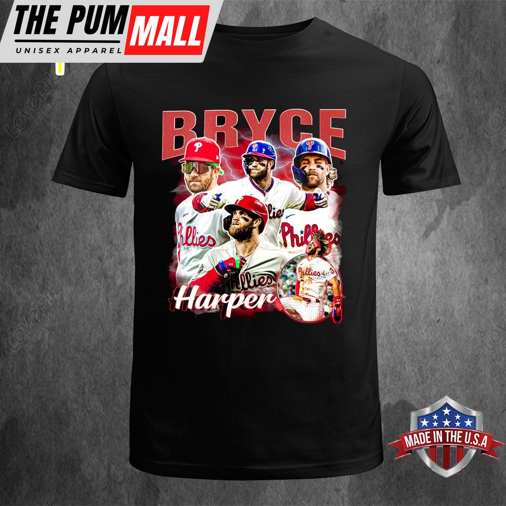 Bryce Harper Philadelphia Phillies MLB Unisex T-Shirts