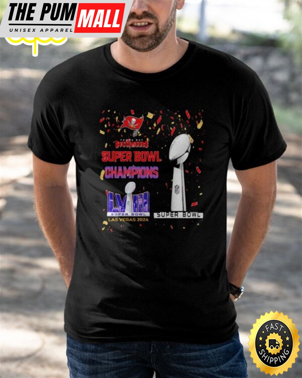 Buccaneers Super Bowl Champions Lviii Las Vegas 2025 Shirt