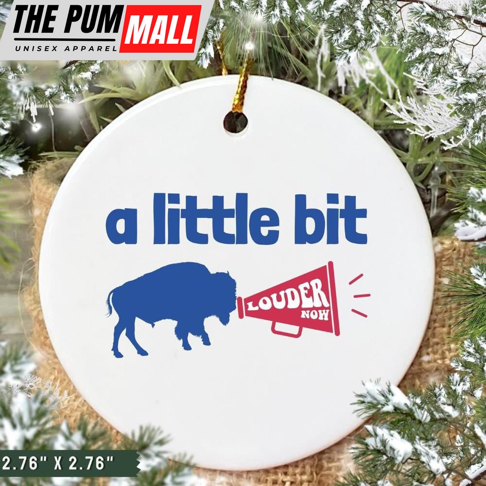 Buffalo Bills A little Bit Christmas Nfl Hallmark Ornaments Limited Edition