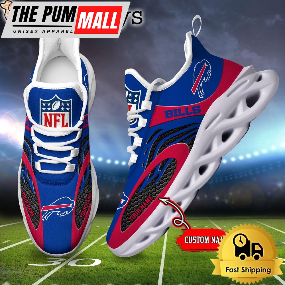 Buffalo Bills Custom Max Soul Shoes
