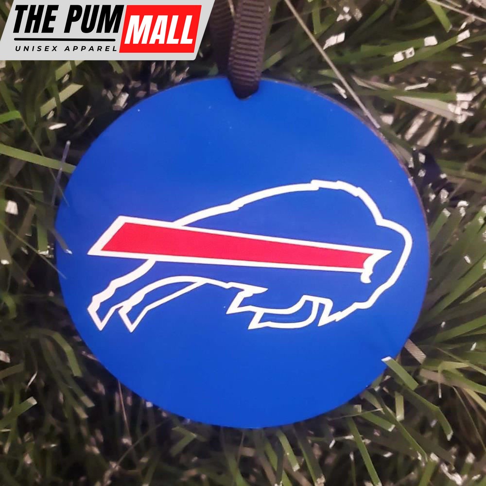 Buffalo Bills Logo Christmas Hanging Tree Nfl Football Ornaments Limited Edition