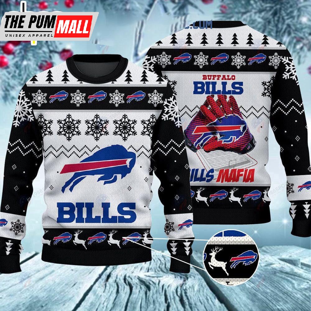 Buffalo Bills Mafia Christmas Ugly Sweater