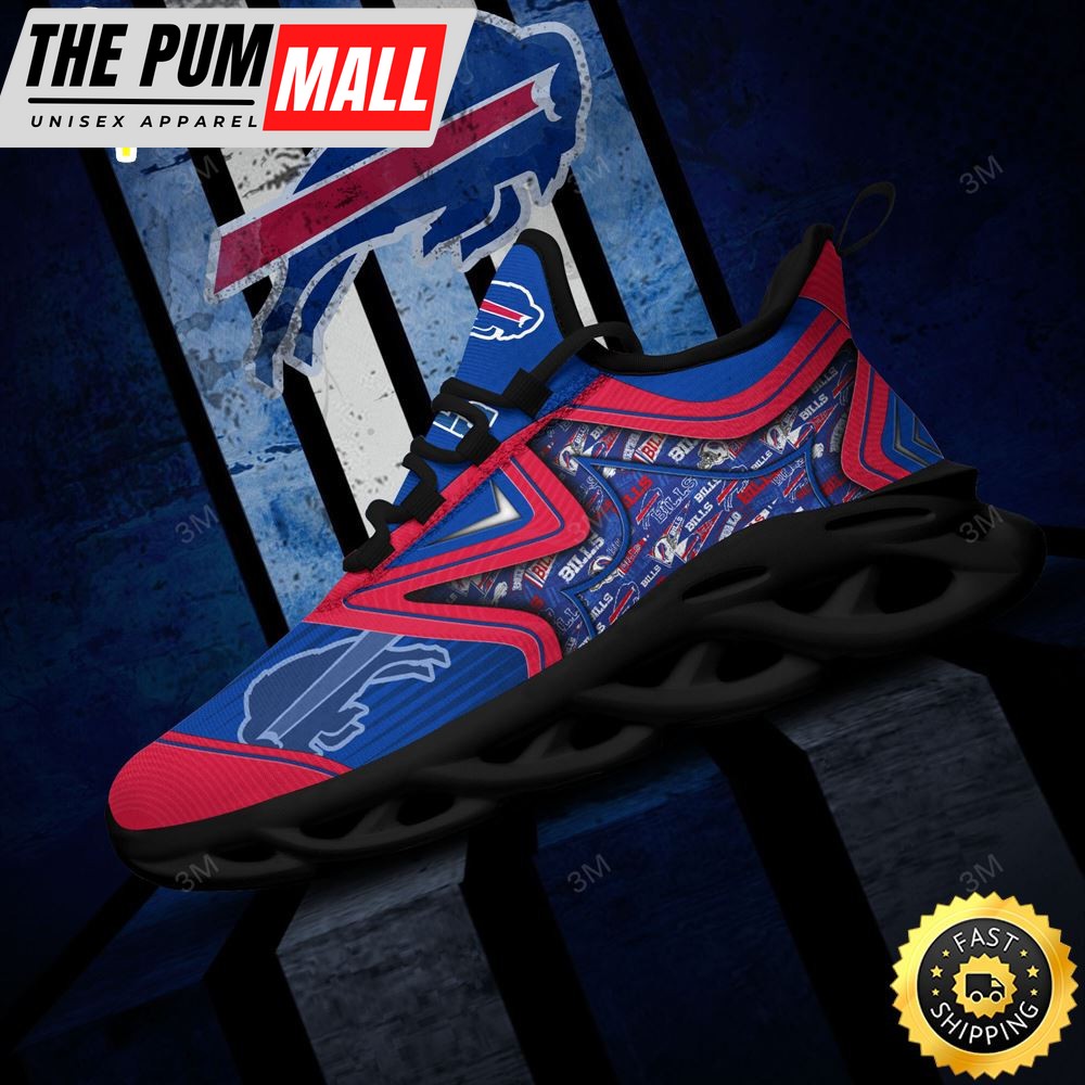 Buffalo Bills NFL Clunky Shoes Running Adults Sports Sneakers Gift For Football
