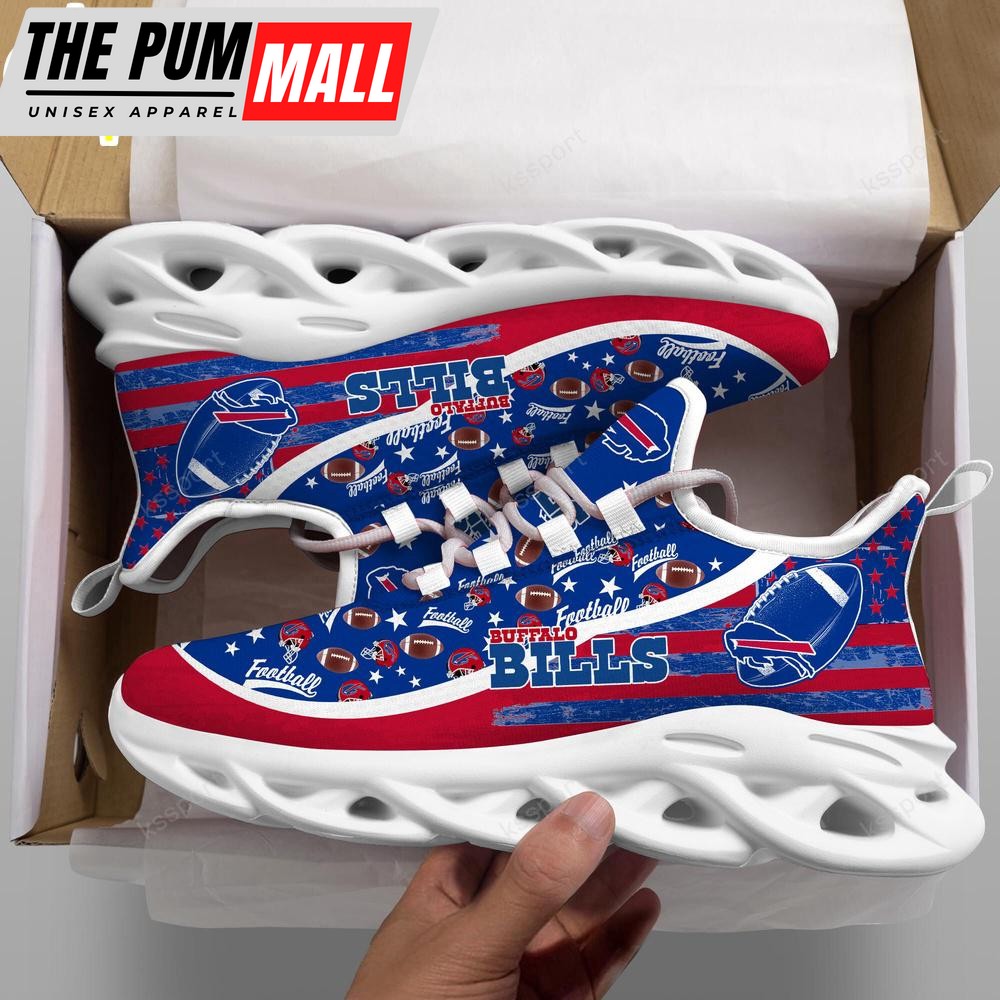 Buffalo Bills NFL Clunky Sport Max Soul Shoes New Design For Fans