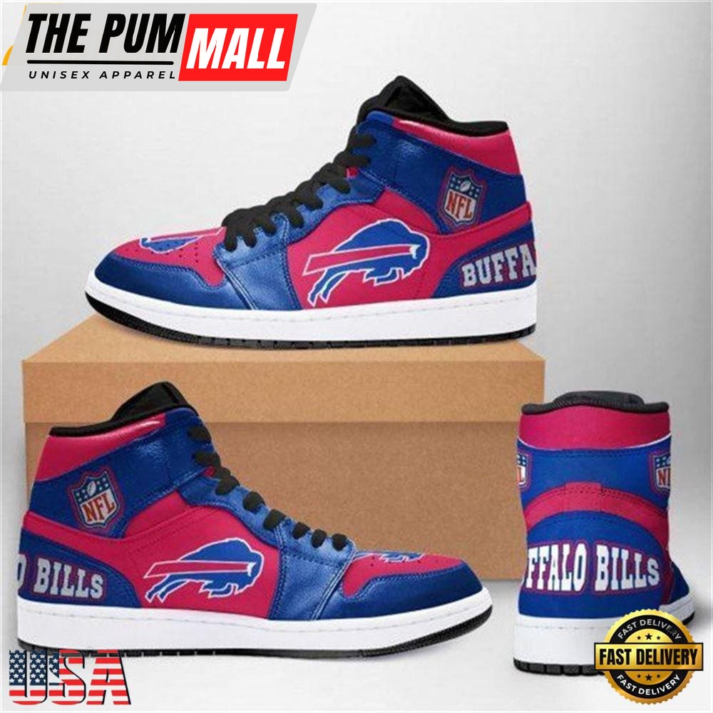 Buffalo Bills Nfl Football Air Jd Sneaker Boots Shoes For Men Women