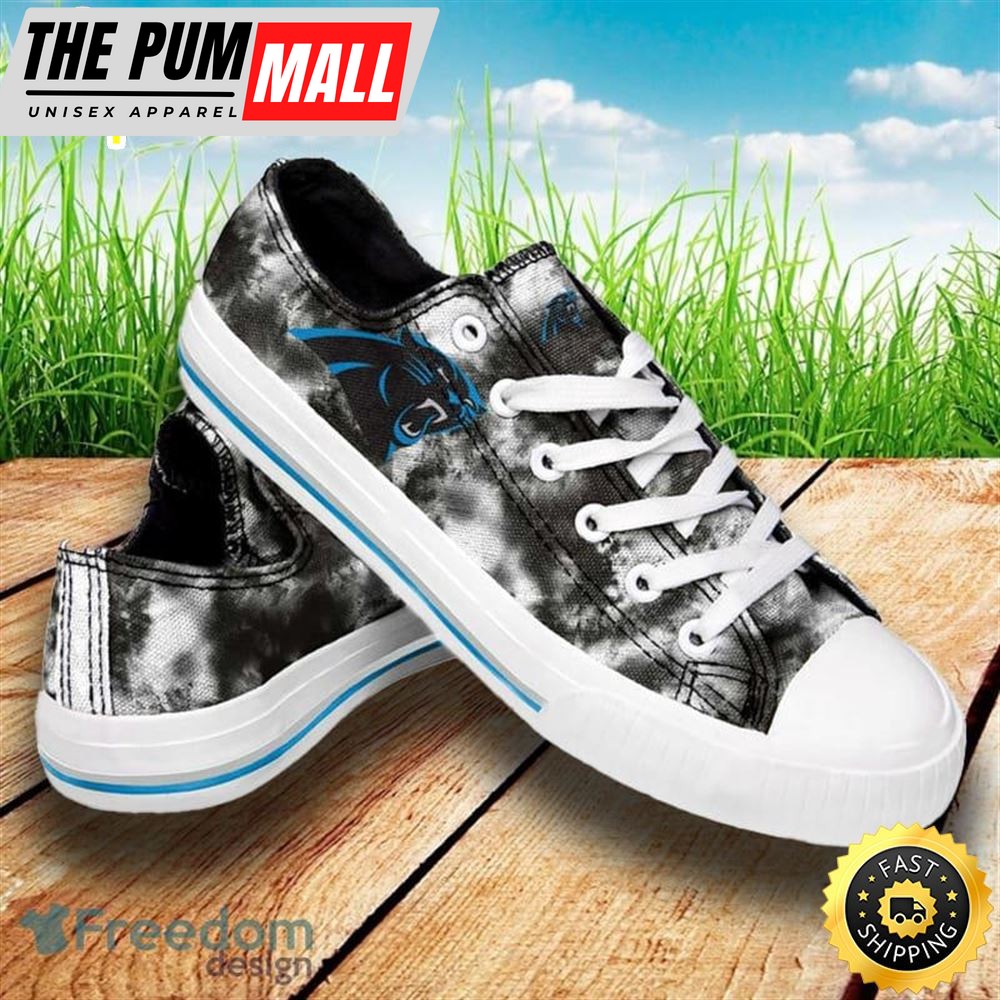 Buffalo Bills NFL Men And Women Low Top Tie-Dye Canvas Shoes For Fans