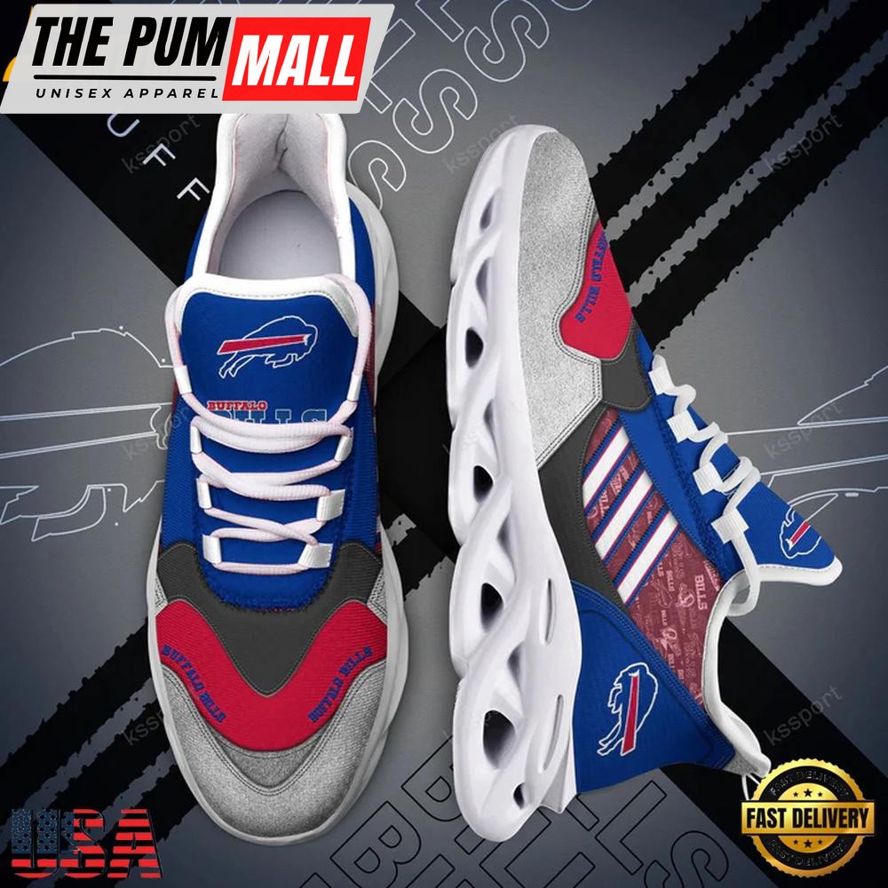 Buffalo Bills NFL Sport Max Soul Shoes, Running Sneakers Shoes For Men Women