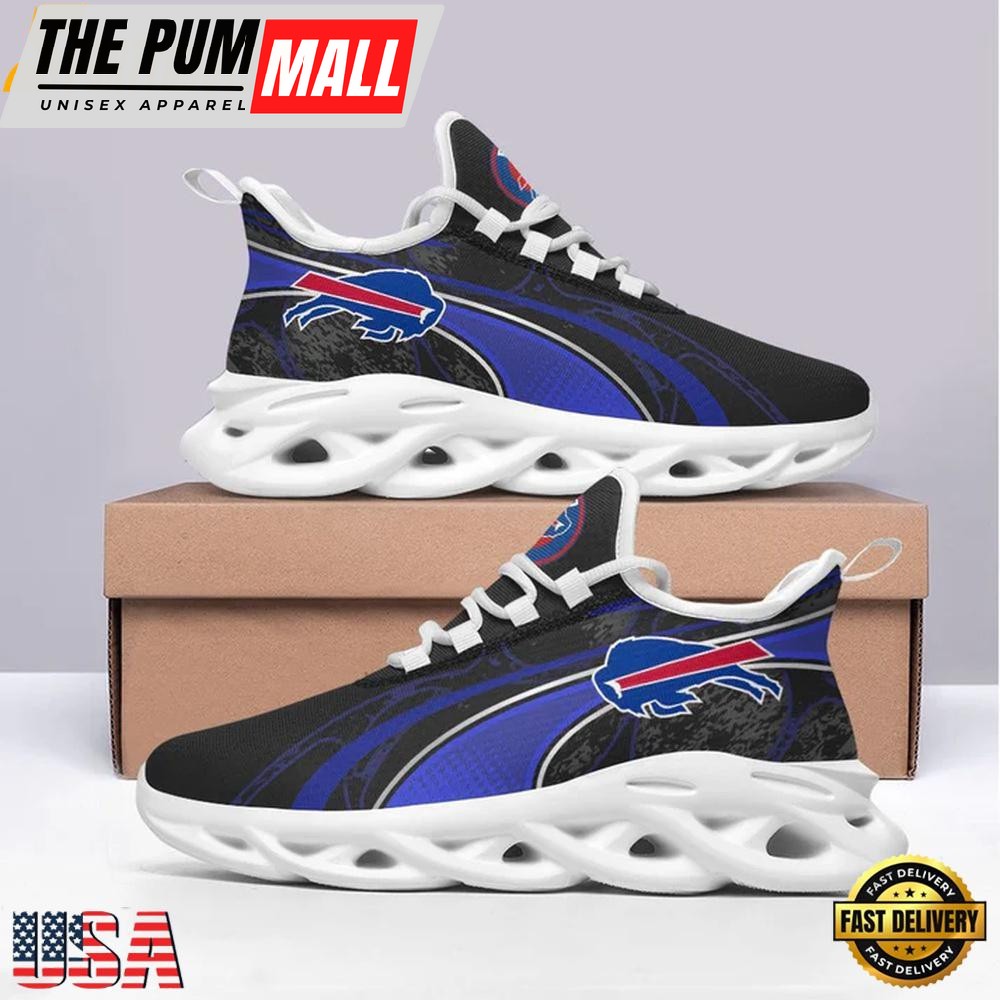 Buffalo Bills NFL Sport Team Max Soul Shoes, Running Sneakers Shoes For Men Women