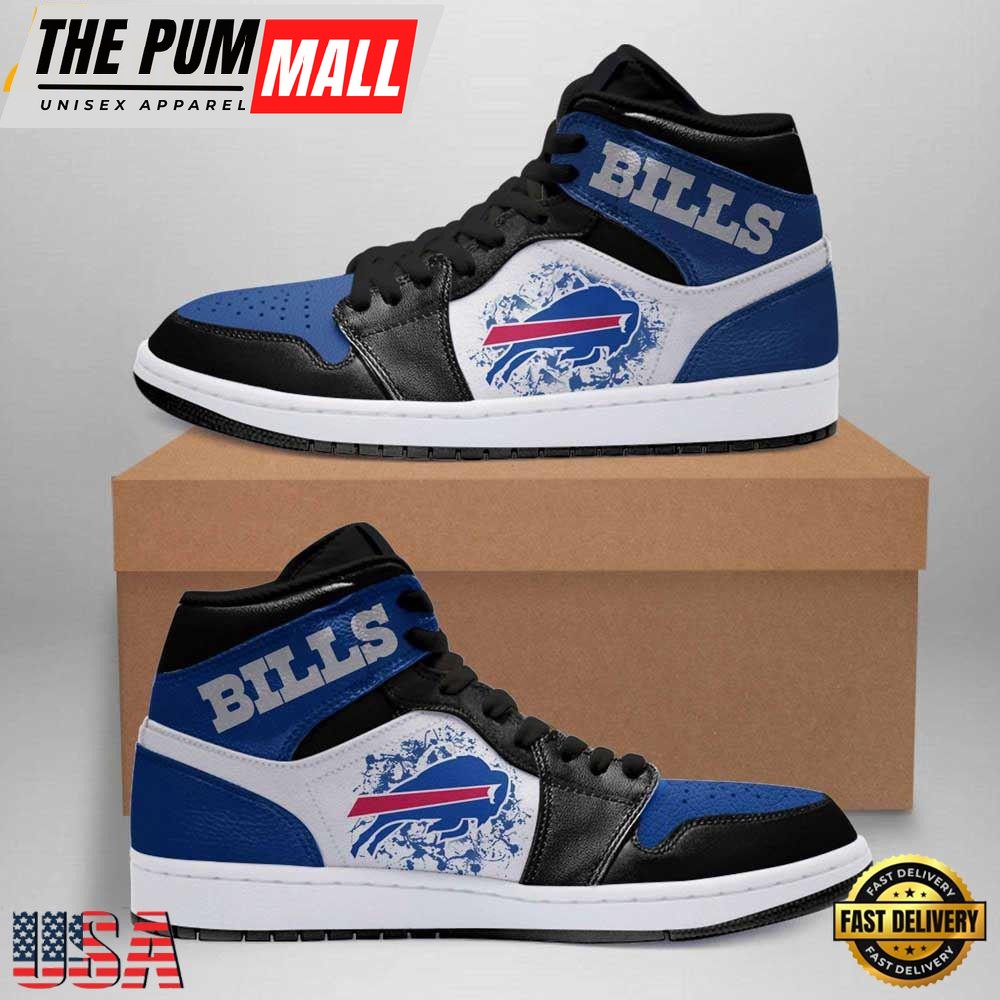 Buffalo Bills NFLJordan 1 Boot Sneakers Shoes