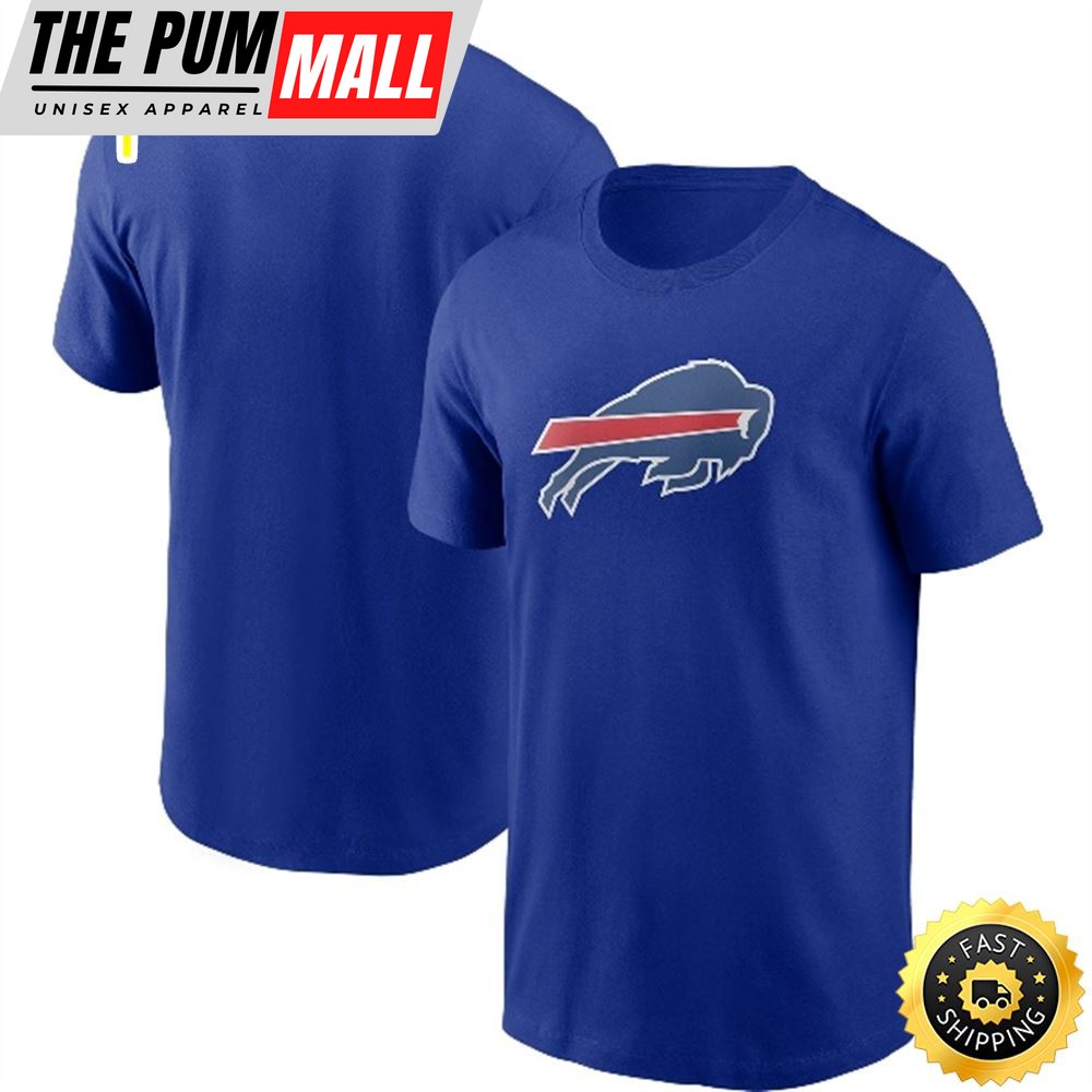 Buffalo Bills Primary Logo Royal T-shirt