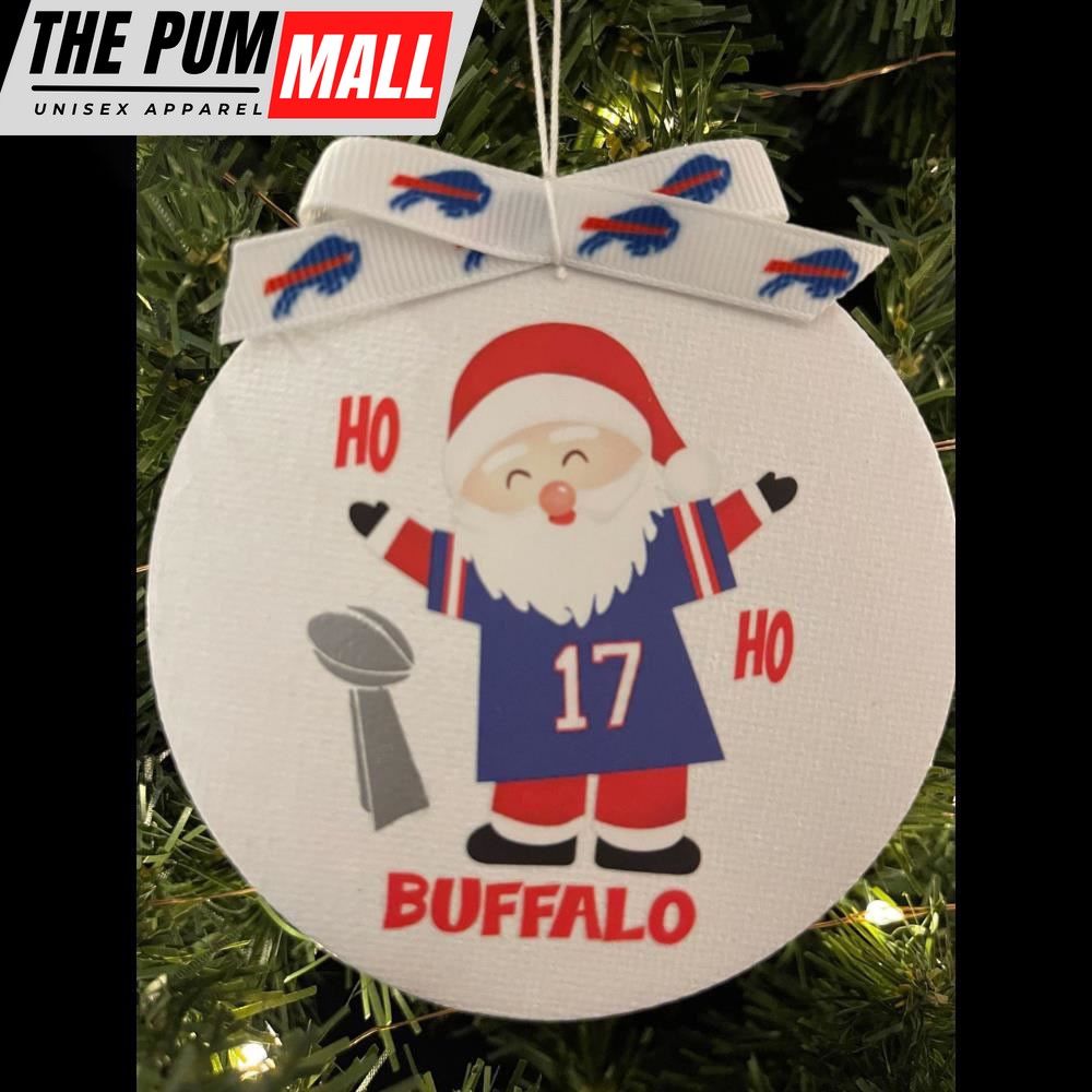 Buffalo Bills Santa Christmas Hallmark Ornaments Nfl Limited Edition
