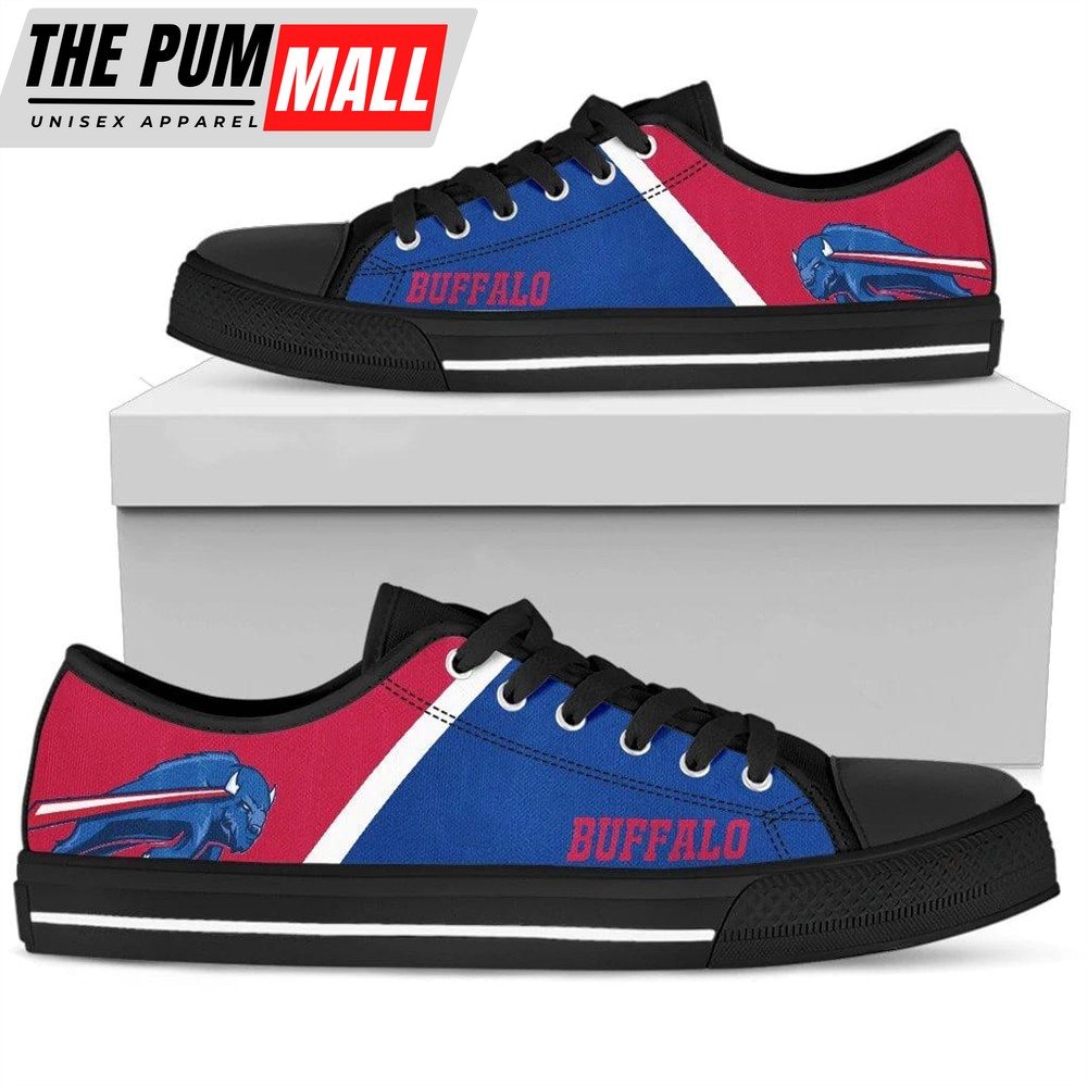 Buffalo Bills Shoes – Casual Canvas Tennis Low Top Shoes
