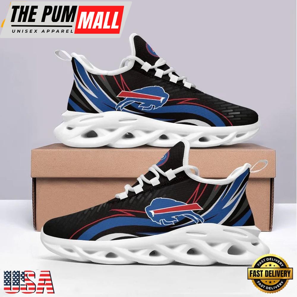 Buffalo Bills Team Max Soul Shoes, Running Sneakers Shoes For Men Women