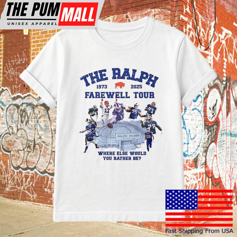 Buffalo Bills The Ralph Farewell Tour 2025 T-Shirt