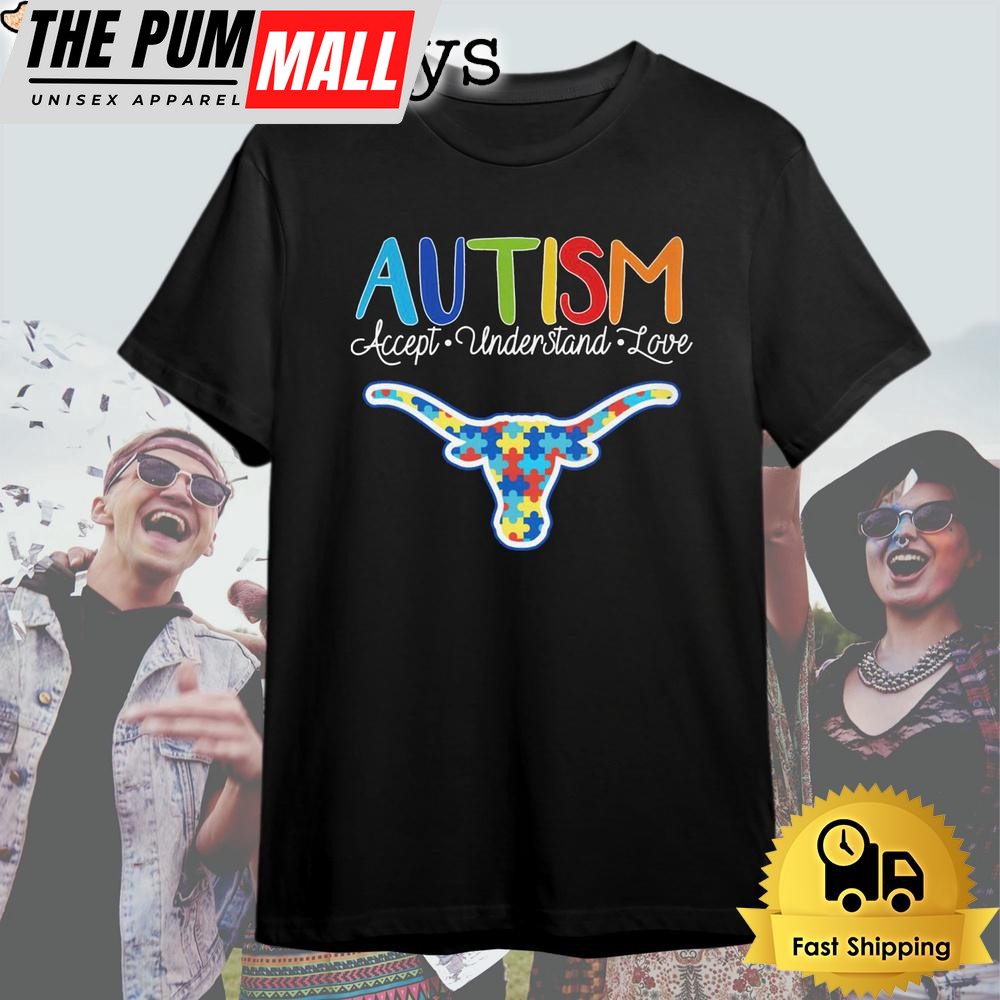 Buffalo Bulls Autism Accept Understand Love T Shirt
