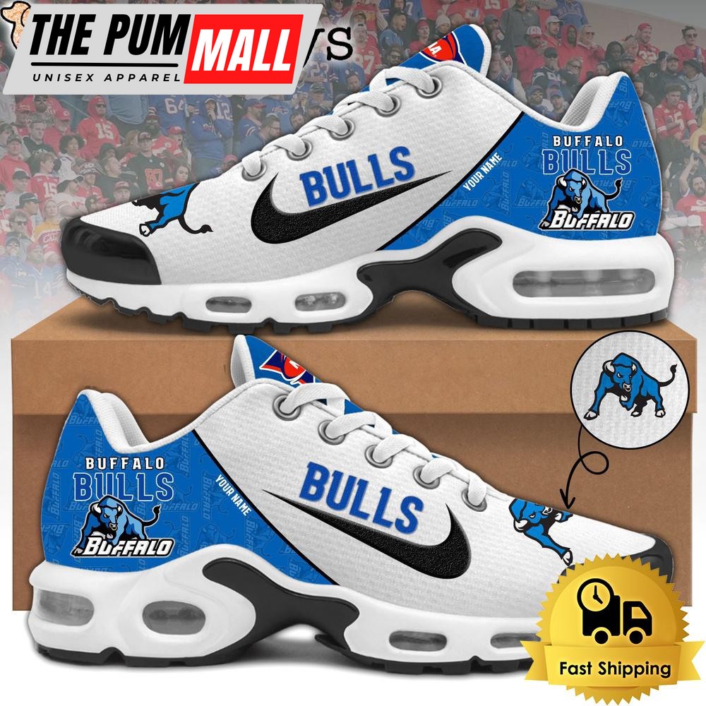 Buffalo Bulls Football Mascot Symbol Custom Air Max Plus Shoes