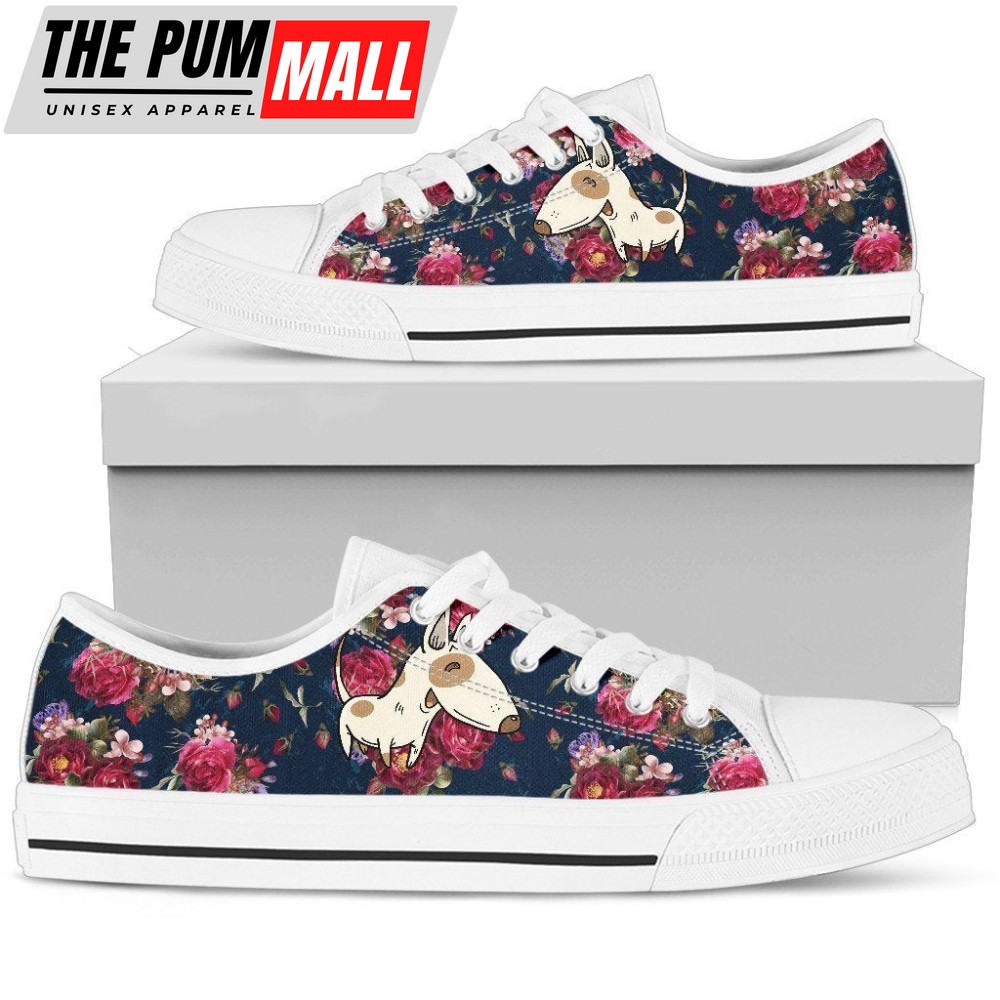 Bull Terrier Women s Low Top Shoe: Stylish & Comfortable Footwear