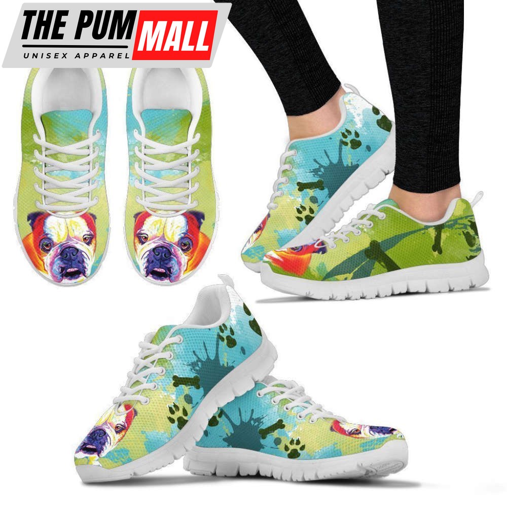 Bulldog II Running Shoes – Women’s Sneakers, For Women Comfortable Walking Running Lightweight Casual Shoes