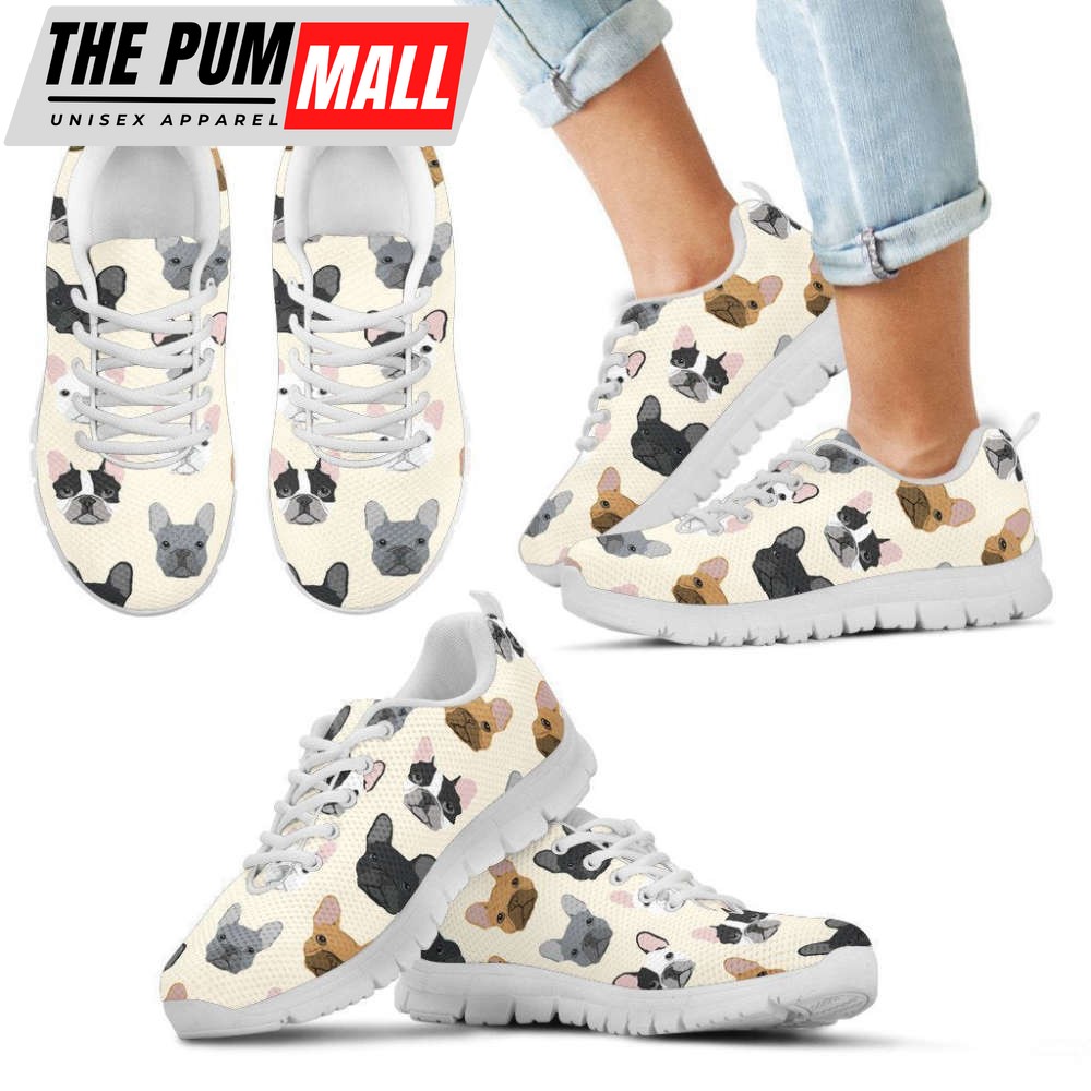 Bulldogs Sneakers Kid’s Sneakers Walking Running Lightweight Casual Shoes For Men And Women