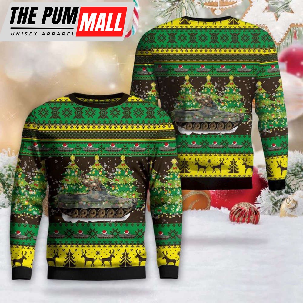 Bundeswehr Marder 1 A1A3 IFV Christmas Sweater Gìt For Christmas