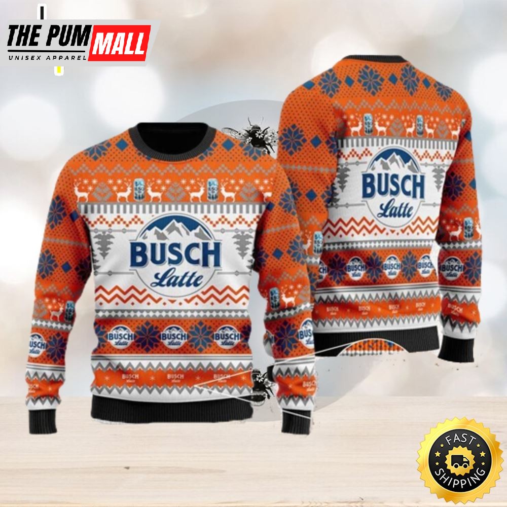 Busch Latte Ugly Sweater