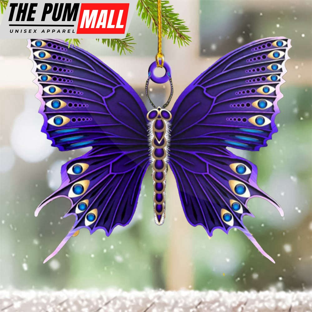 Butterfly Christmas Ornament Butterfly Ornaments For Christmas Tree 2023 Limited Edition
