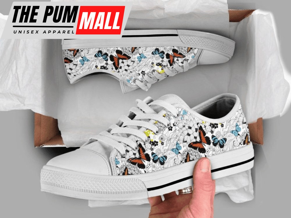 Butterfly Low Top Shoes PN206083Sb – Stylish & Sustainable Footwear