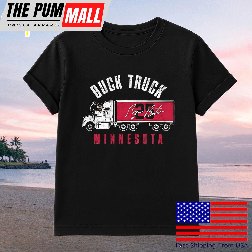 Byron Buxton Minnesota Twins Buck Truck T-Shirt