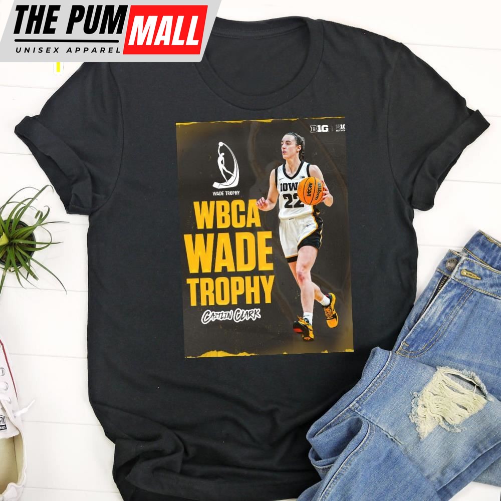 Caitlin Clark 22 Is The 2025 Naismith Trophy Winner Iowa Hawkeyes WBB T-shirt