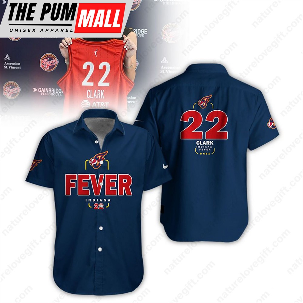 Caitlin Clark Indiana Fever WNBA Hawaiian Shirt