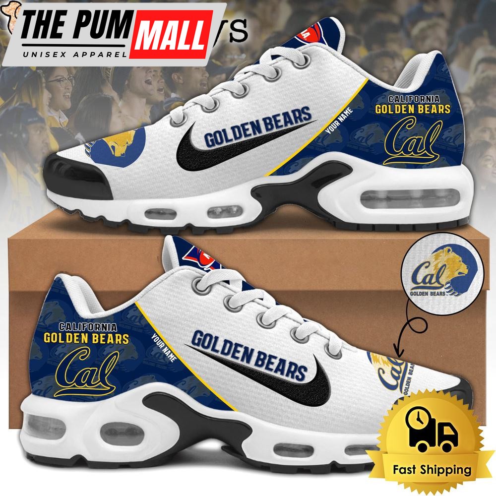 California Golden Bears Football Mascot Symbol Custom Air Max Plus Shoes