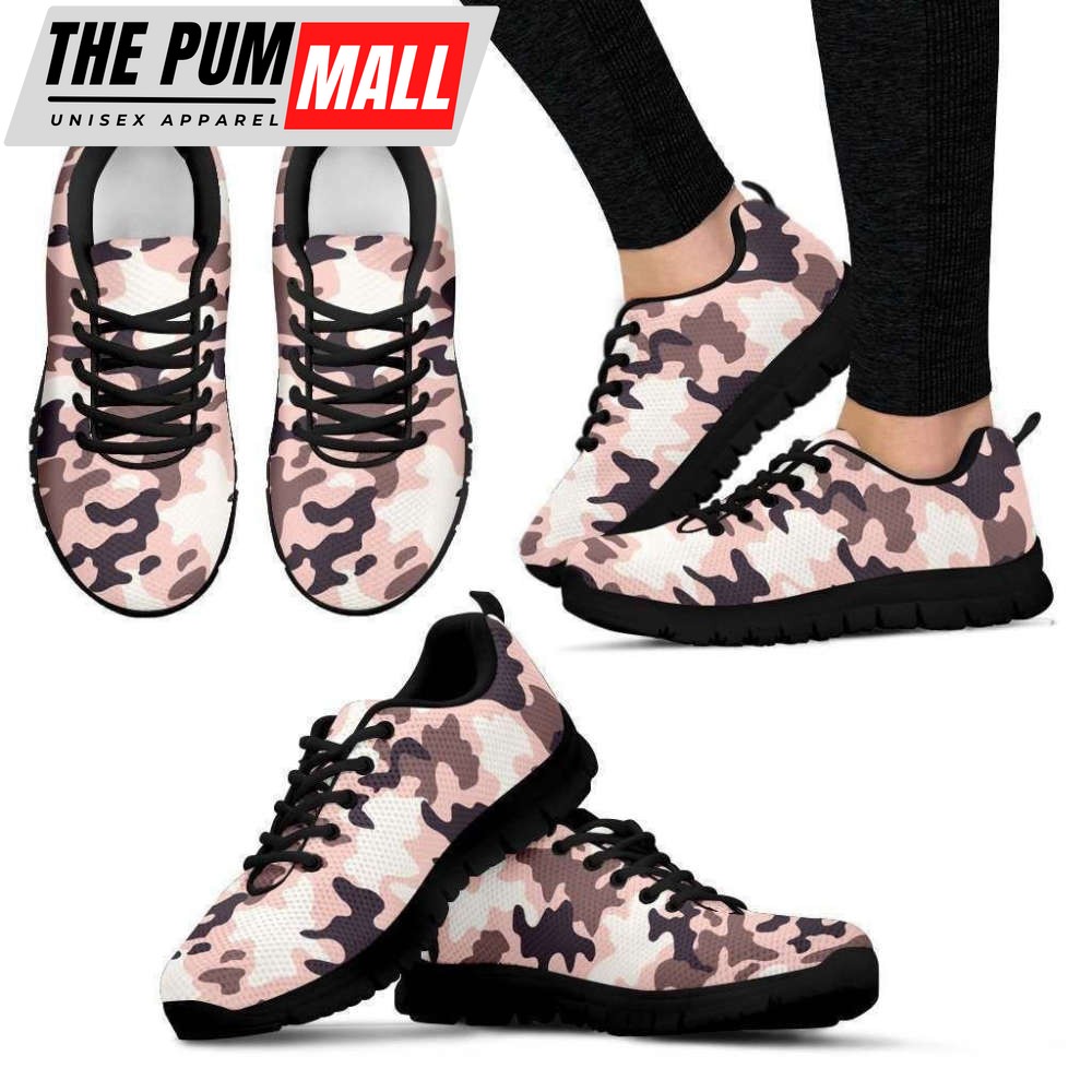 Camouflage Women’s Sneakers Walking Running Lightweight Casual Shoes For Women
