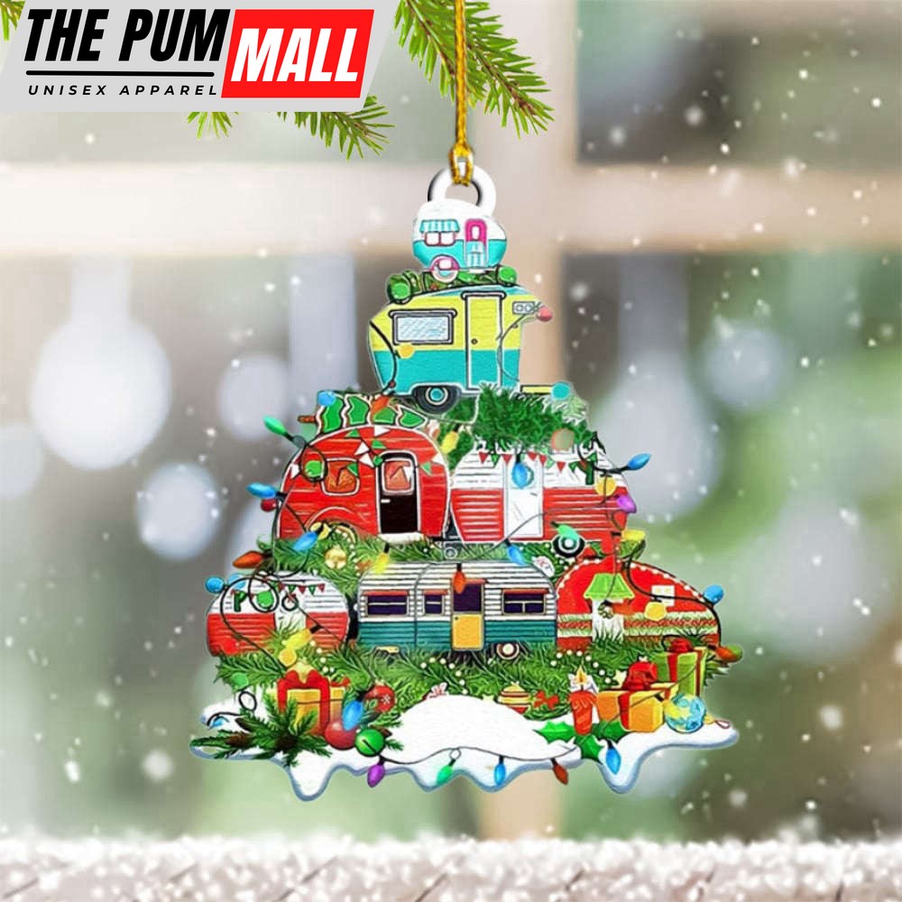 Camper Christmas Ornament Camping Themed Christmas Ornaments 2023 Limited Edition